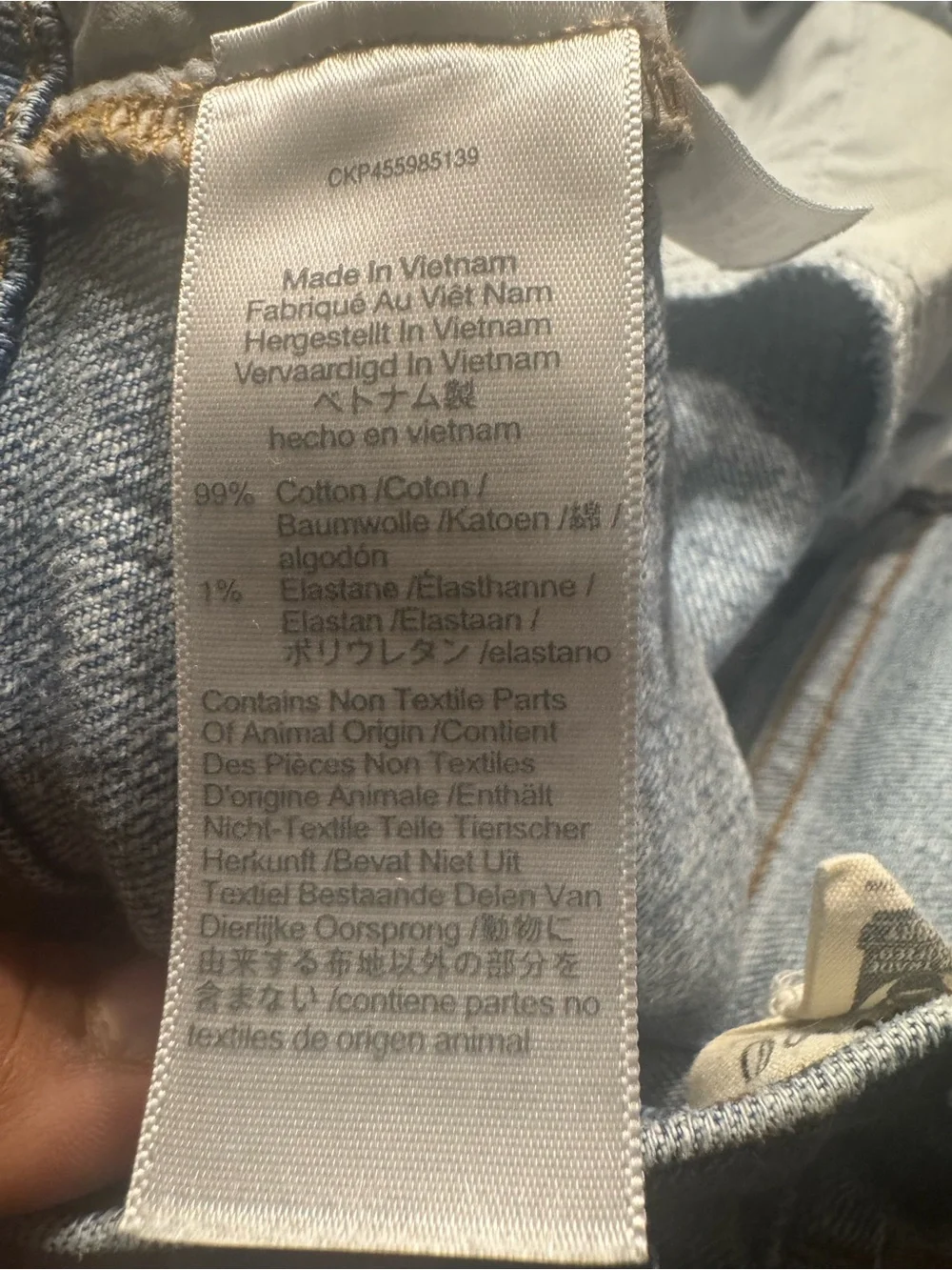 Madewell High-Rise Light Blue Distressed Jeans Size 28